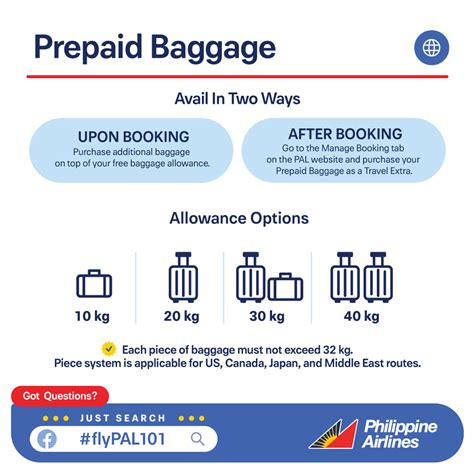 pal extra baggage